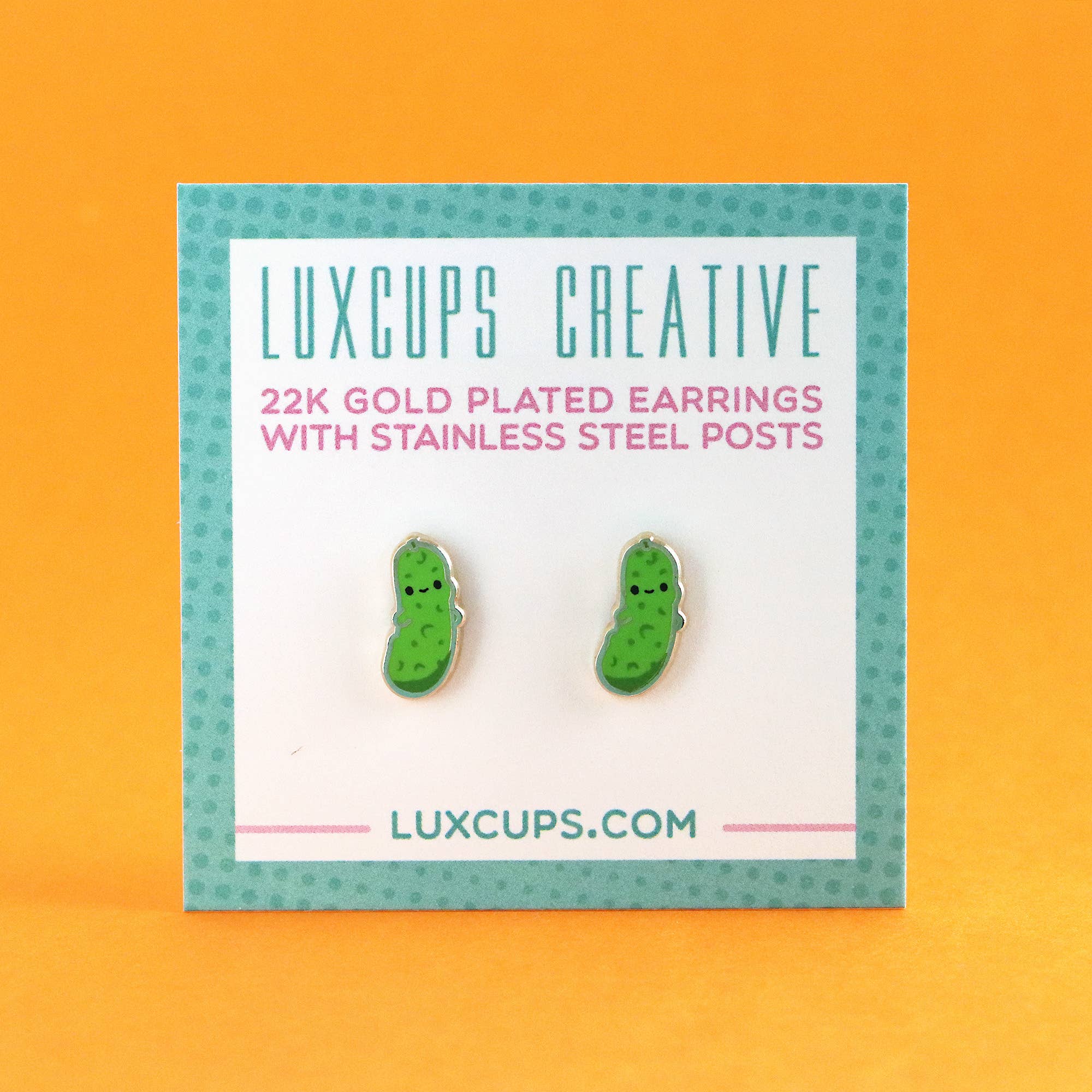 Pickle Earrings
