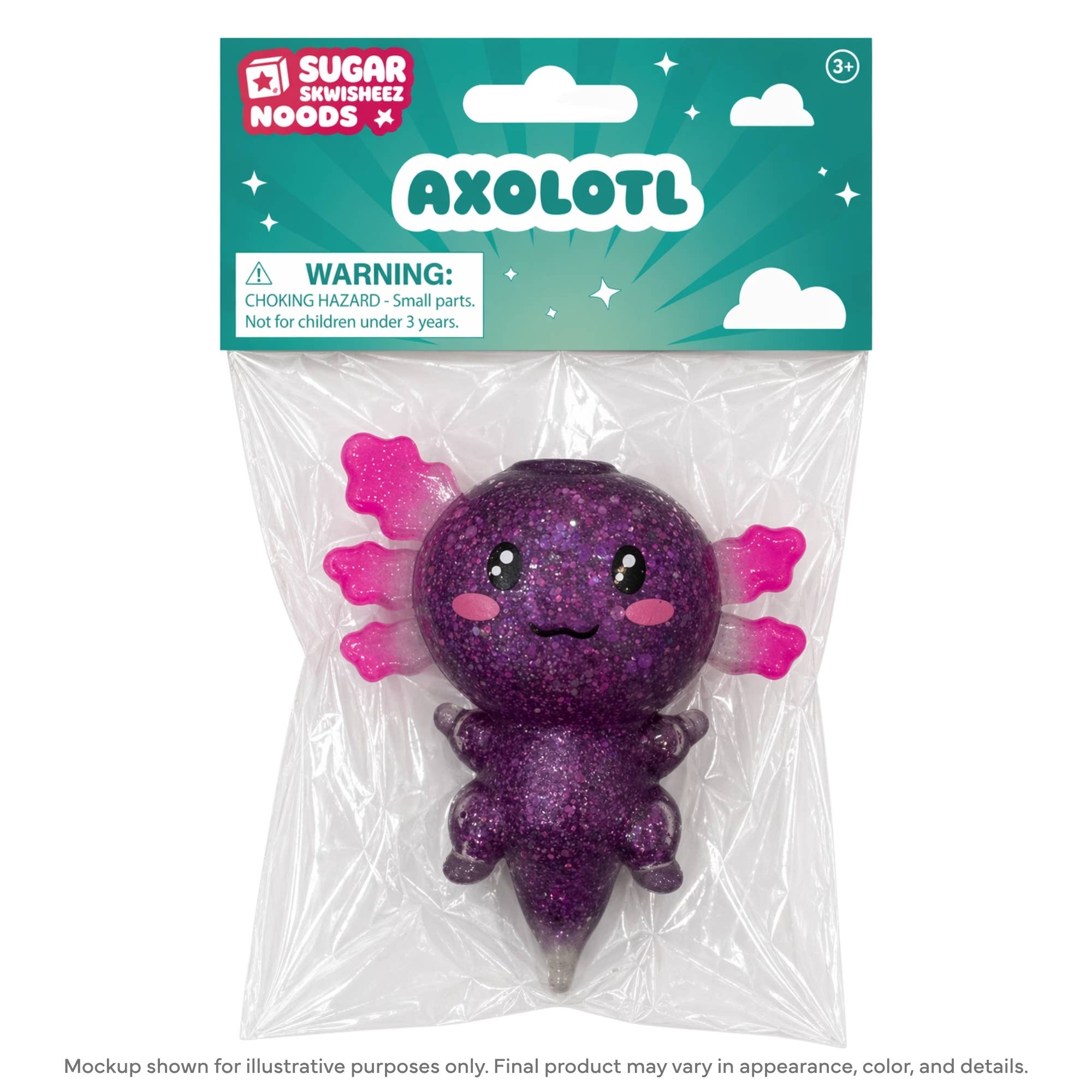 Sugar Skwisheez Noods Axolotl (squishy)