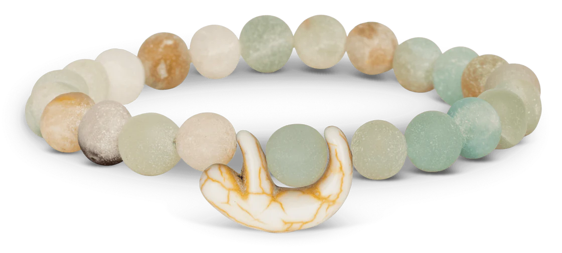 The Wander Bracelet (Sloth): Sky Stone
