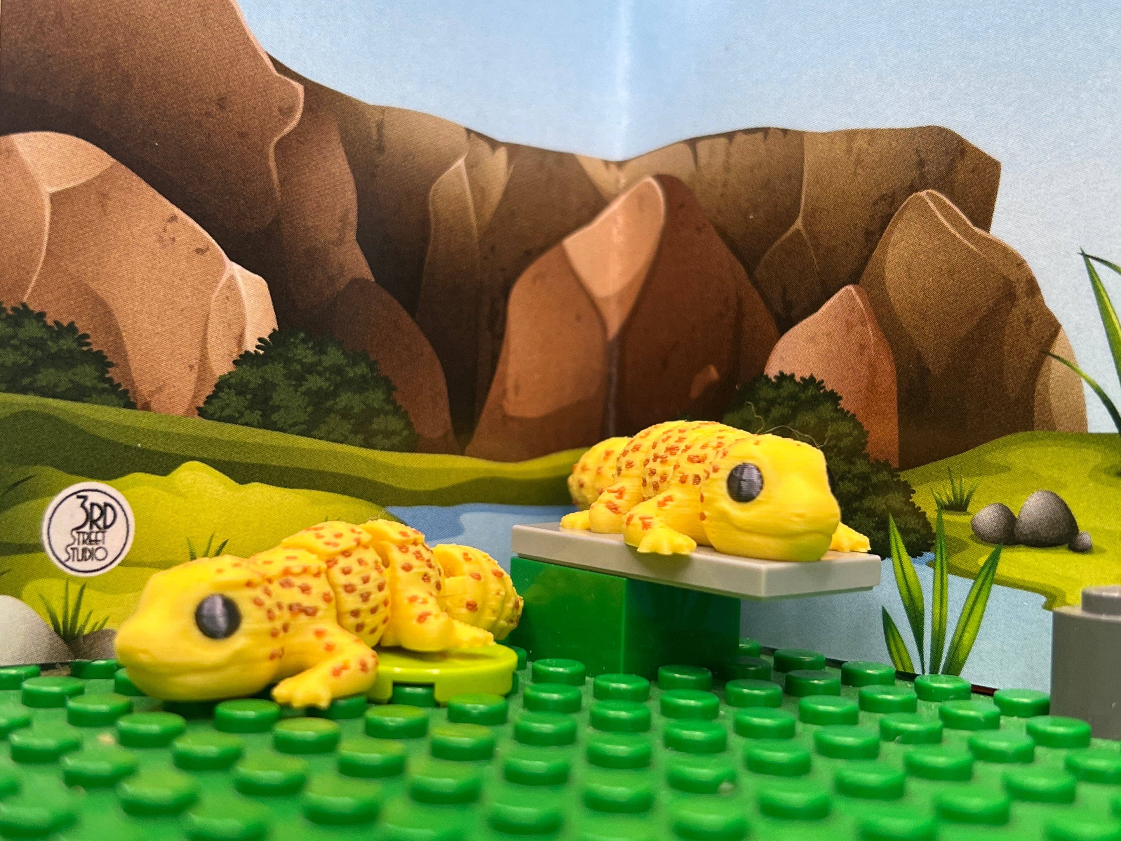 Gecko Fidget Friend - Includes Play Scene