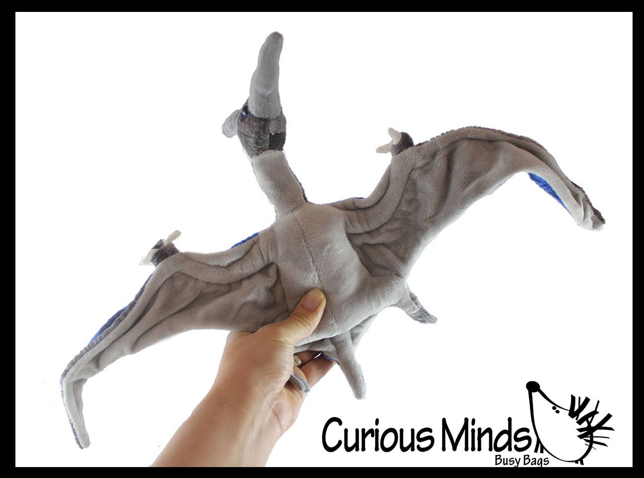1 Large Posable Pterodactyl Dino Plush Stuffed Animals- Ador
