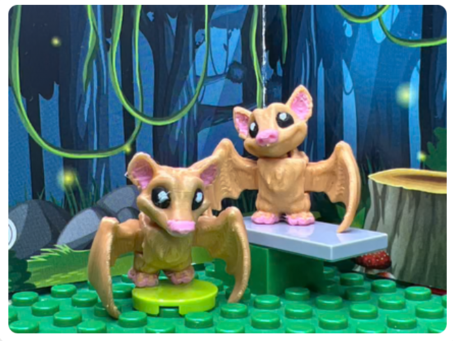 Bat Fidget Friend - Includes Play Scene