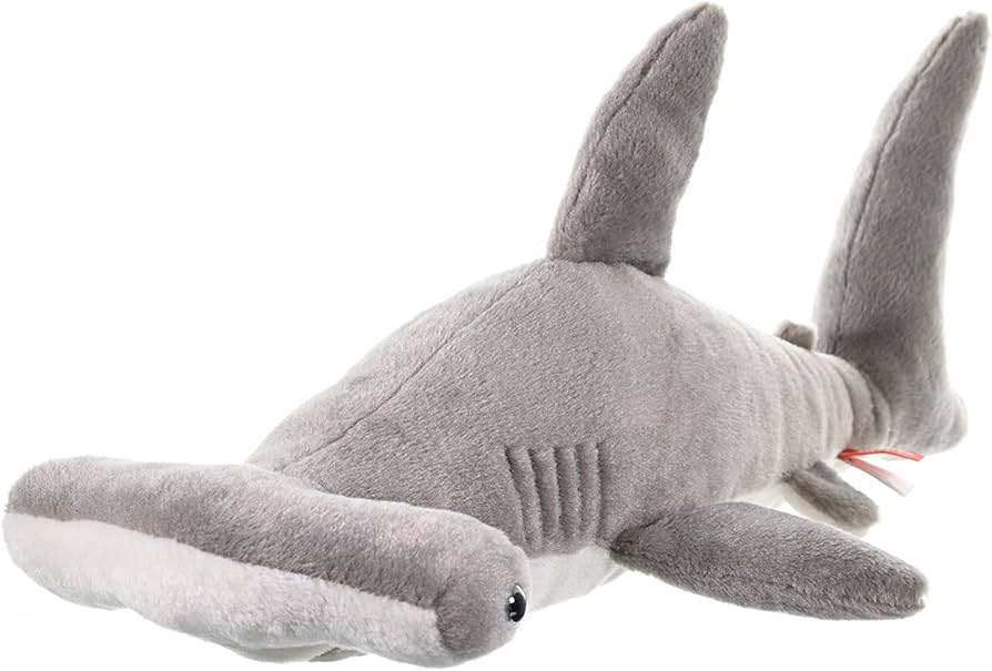 Cuddlekins Mini Hammerhead Shark Stuffed Animal - 8"