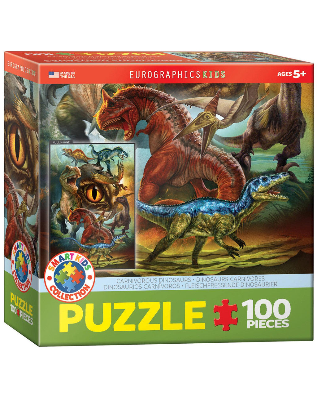 Carnivorous Dino Puzzle 100pc