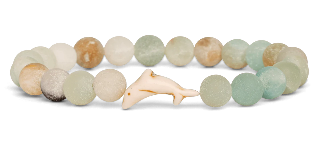 The Odyssey Bracelet (Dolphin): Sky Stone