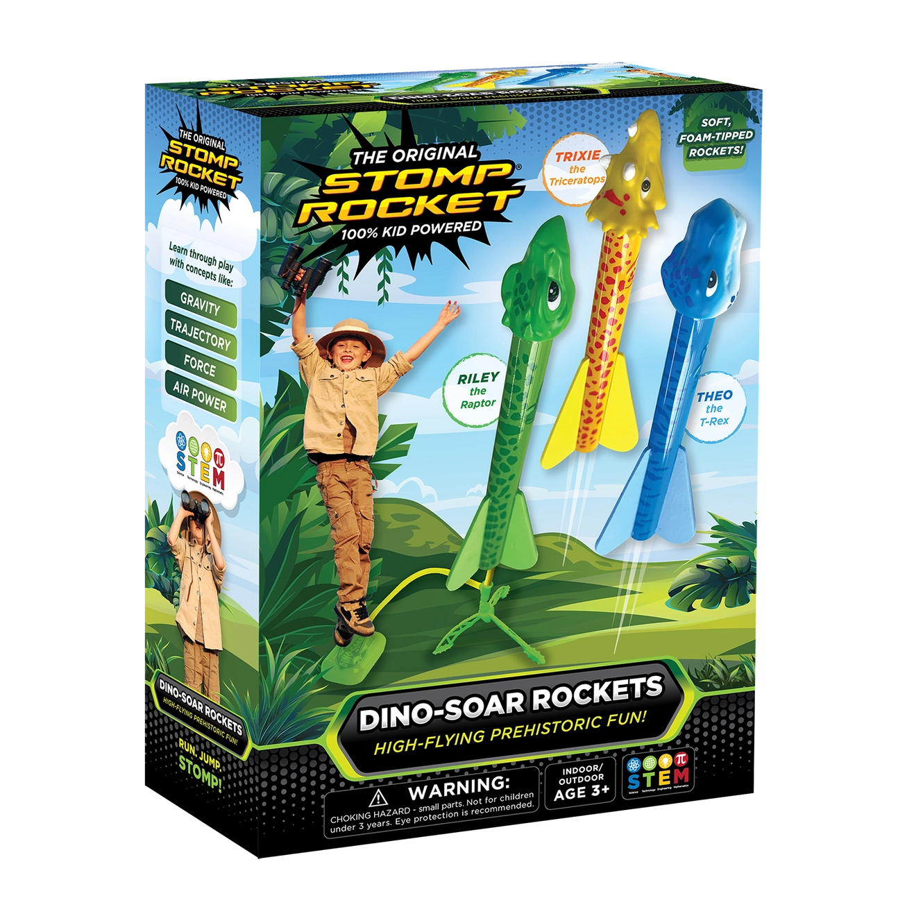 Dino-Soar Stomp Rocket Kit