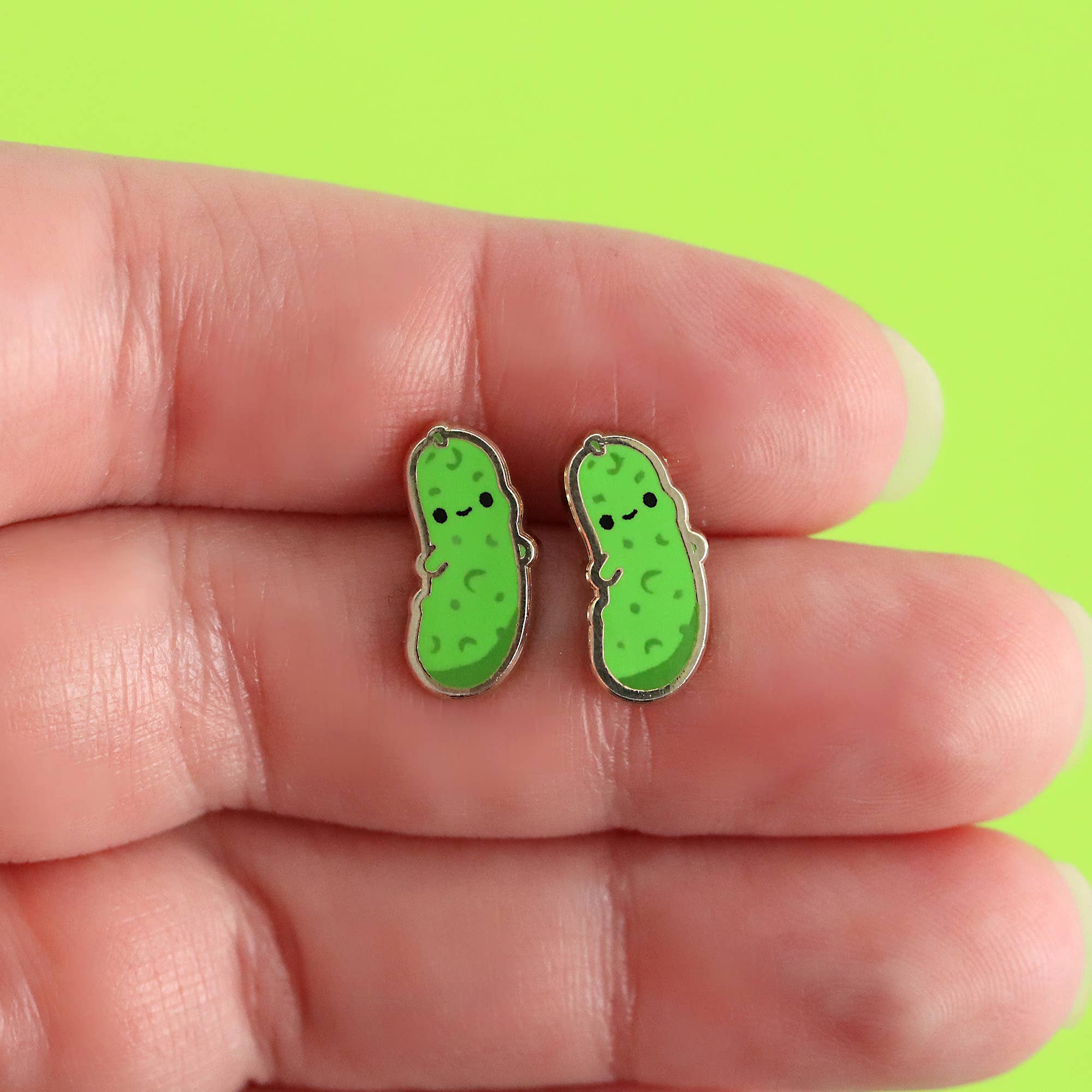 Pickle Earrings