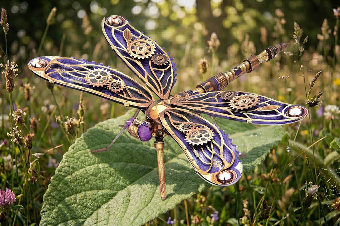 Metal Earth Steampunk Dragonfly