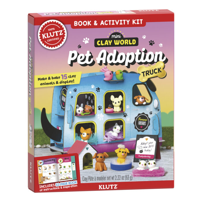 Mini Clay World Pet Adoption Truck