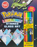 Pokemon Legendary Stained Glass Art