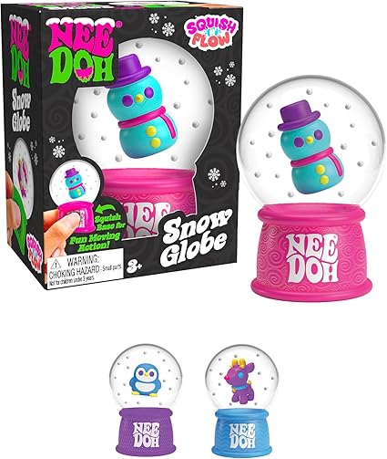 NeeDoh Snow Globe