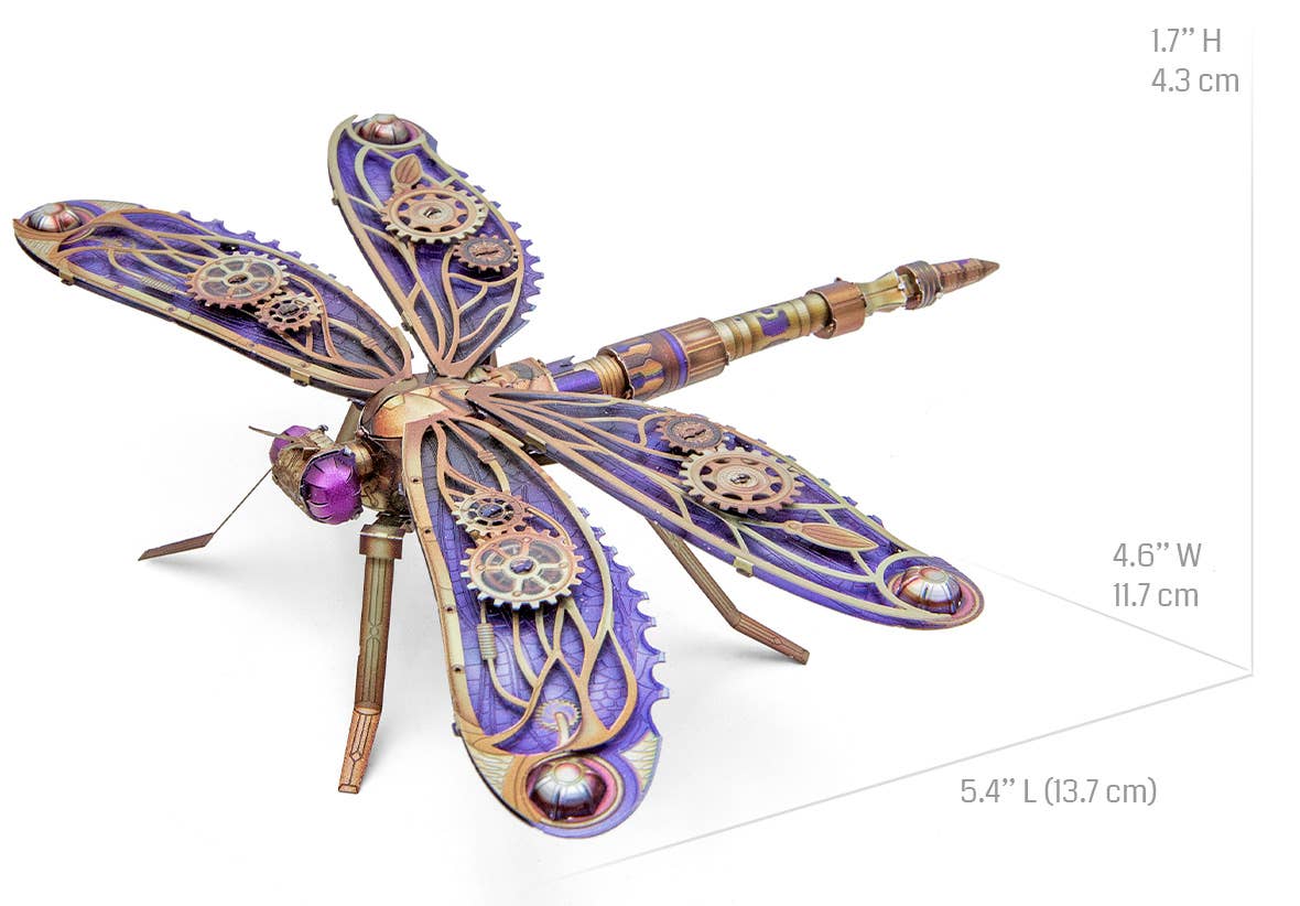 Metal Earth Steampunk Dragonfly