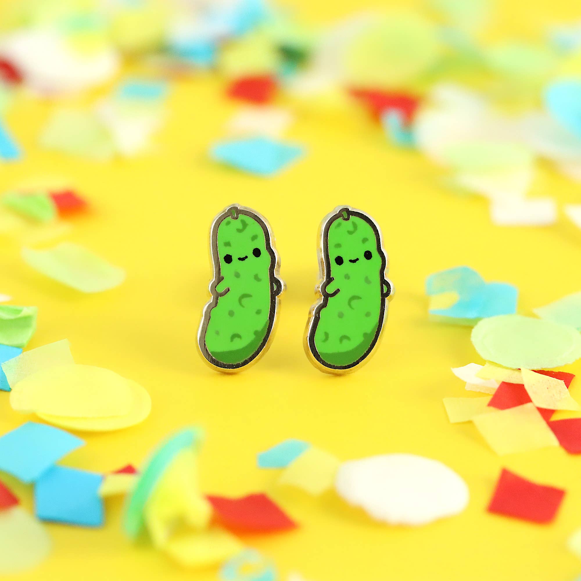 Pickle Earrings