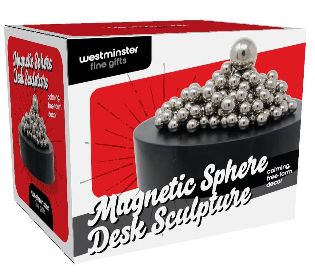 Magnetic Sphere Desk Sculpture