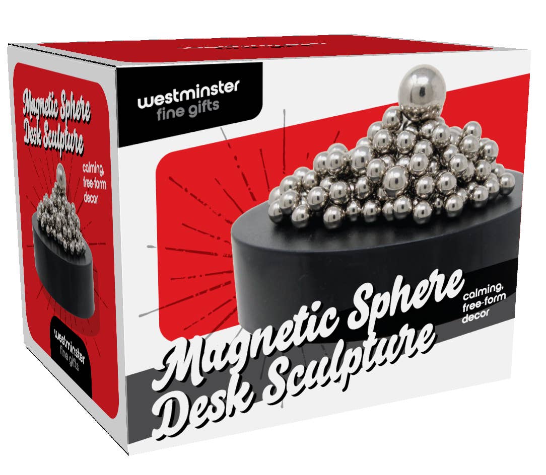 Magnetic Sphere Desk Sculpture