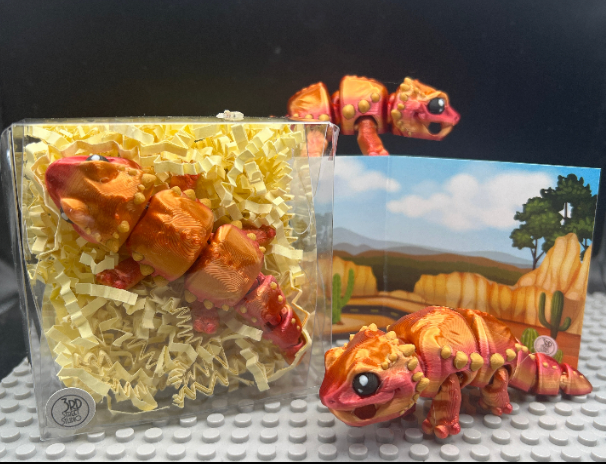 Bearded Dragon Fidget Friend - Includes Play Scene