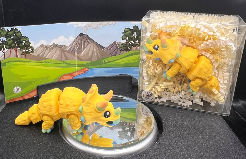 Triceratops - Fidget Friend - Includes Play Scene