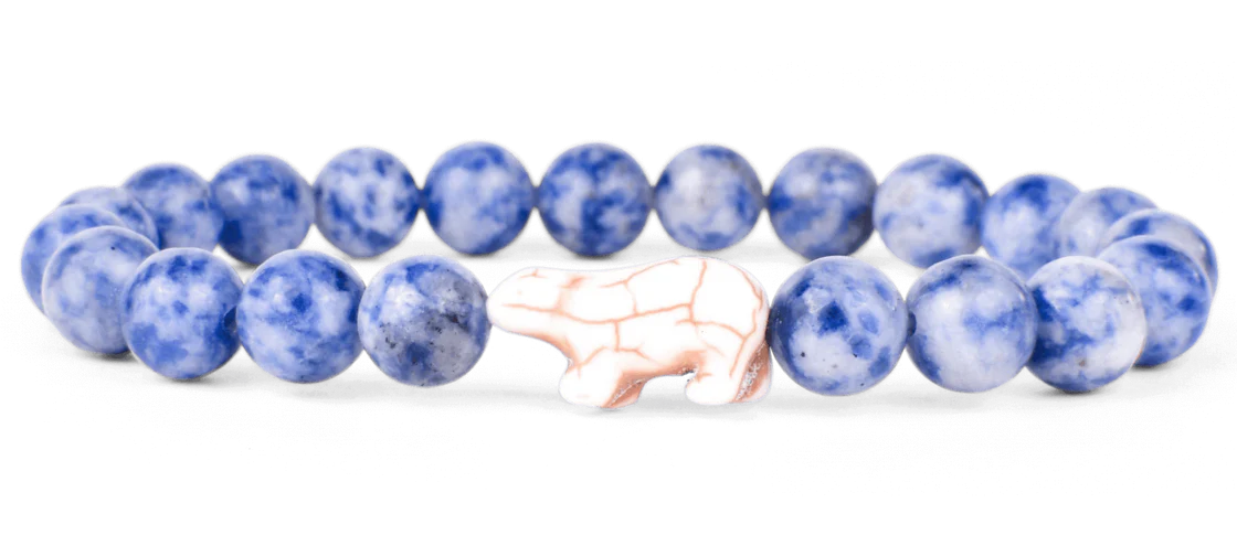 The Venture Bracelet (Polar Bear): Igloo Blue