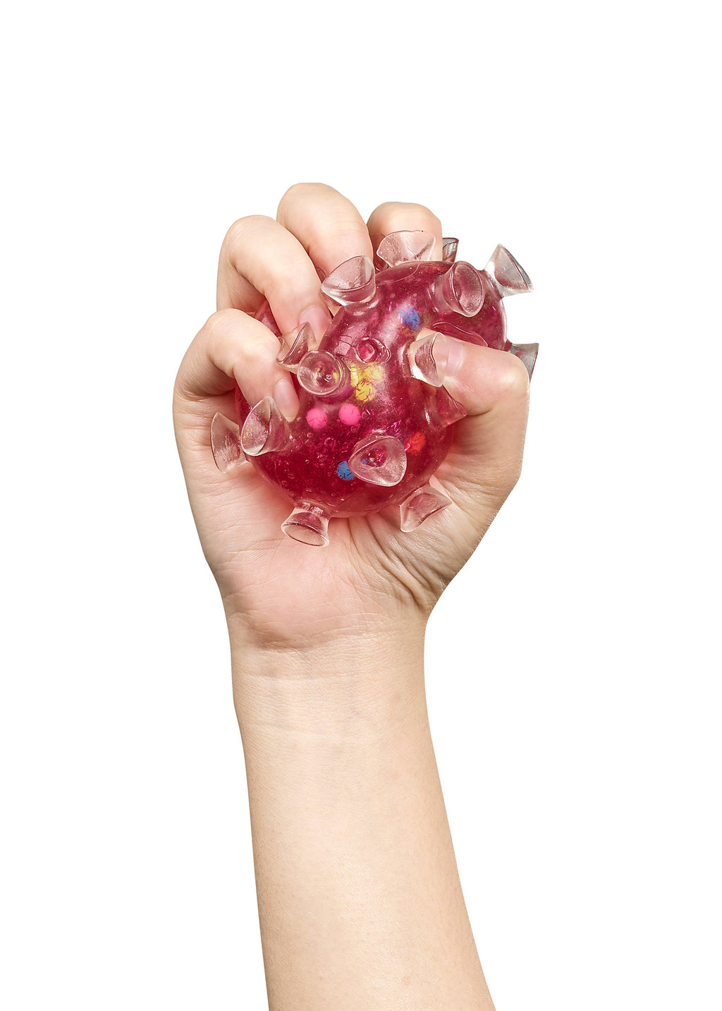 Squishy Sucker Balls, Assorted Colors, Indivdually Packaged