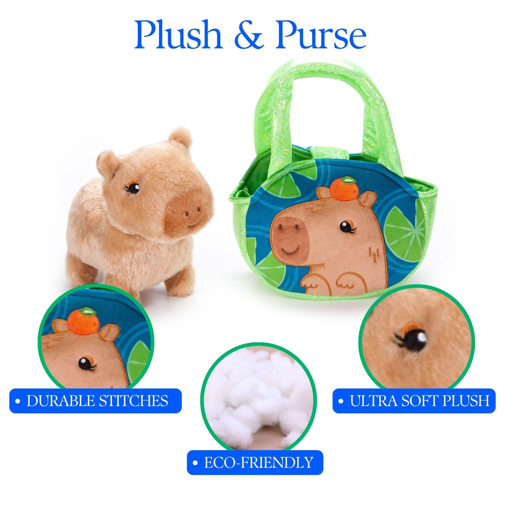 Purse & Plush Capybara