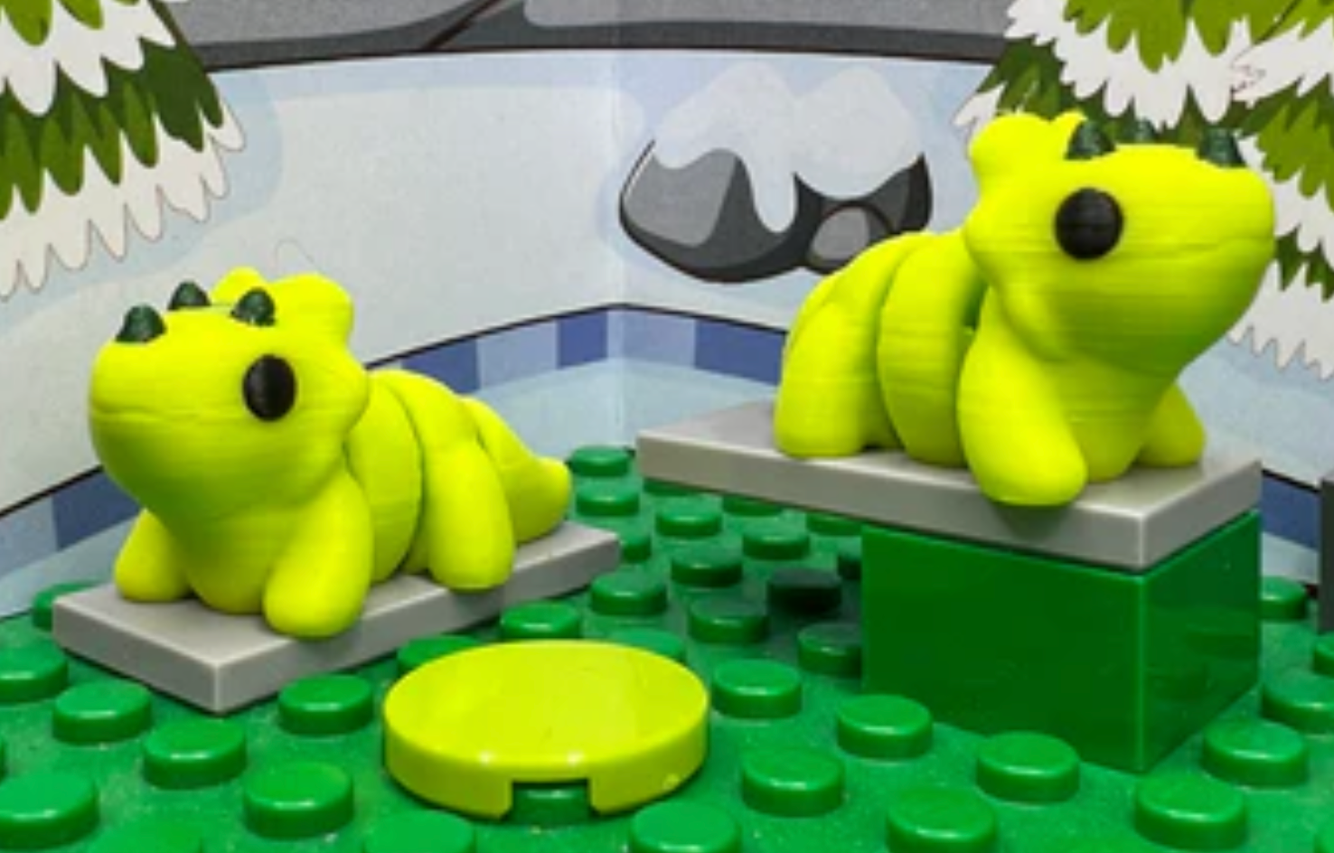 Triceratops - Fidget Friend - Includes Play Scene