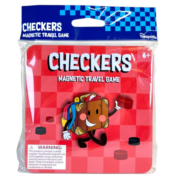 On The Way Games Magnetic Checkers