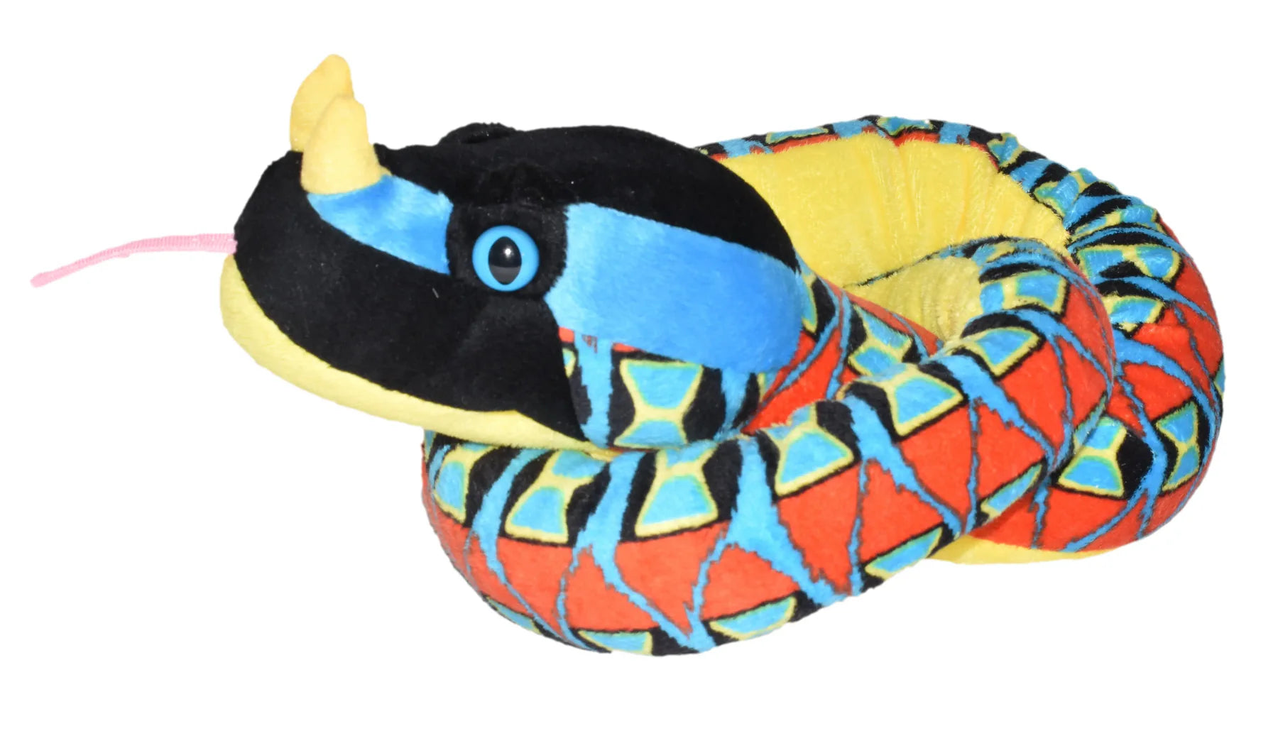 Rhino Viper Plush Snake 54"