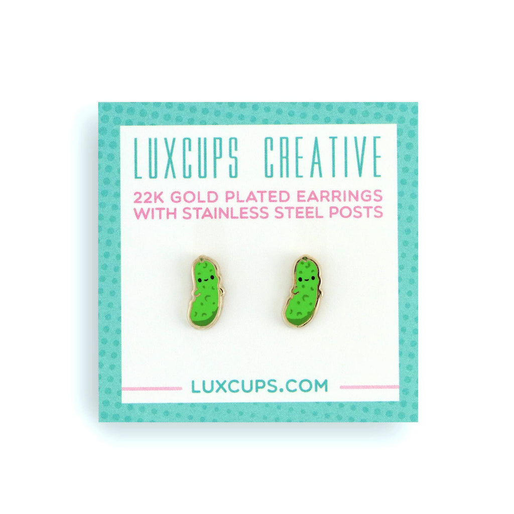 Pickle Earrings