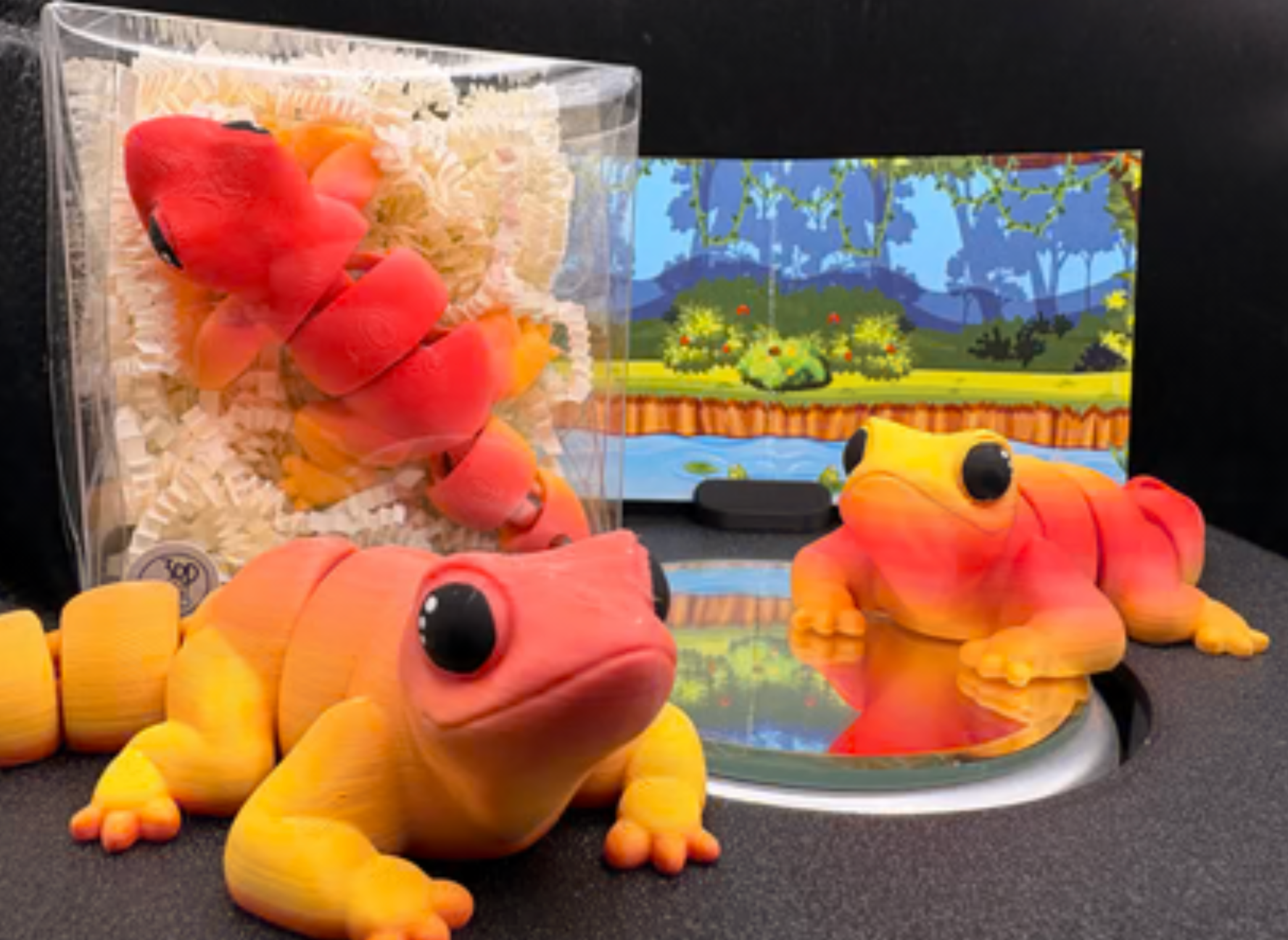 Lizard Fidget Friend - Includes Play Scene
