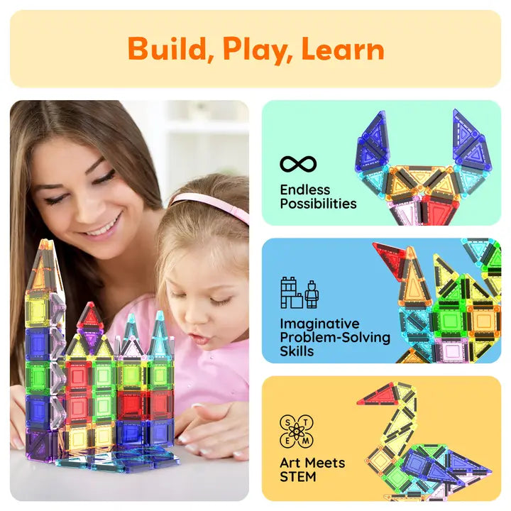 Nano Magnetic Tiles travel Set