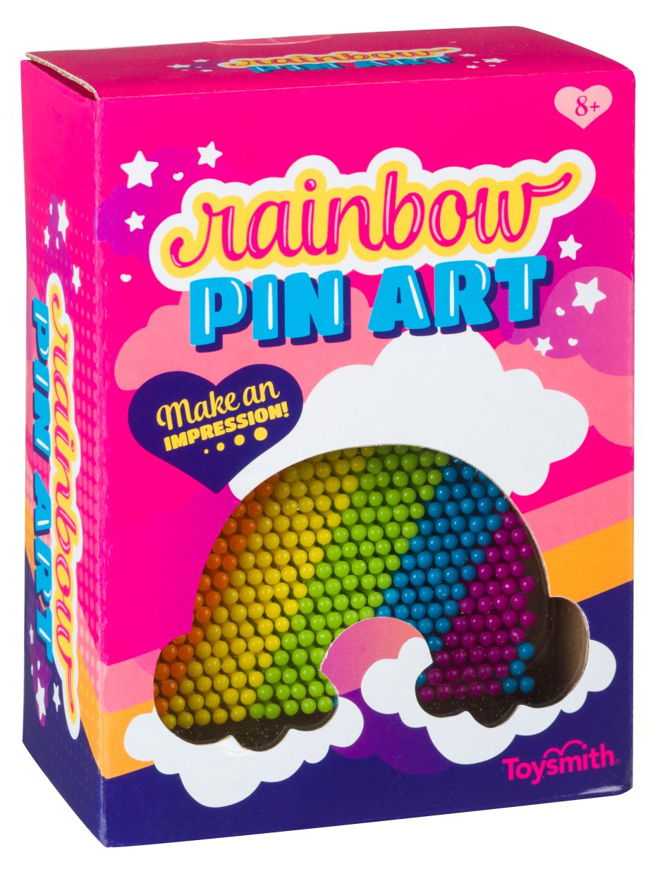 Rainbow 3D Pin Art Box