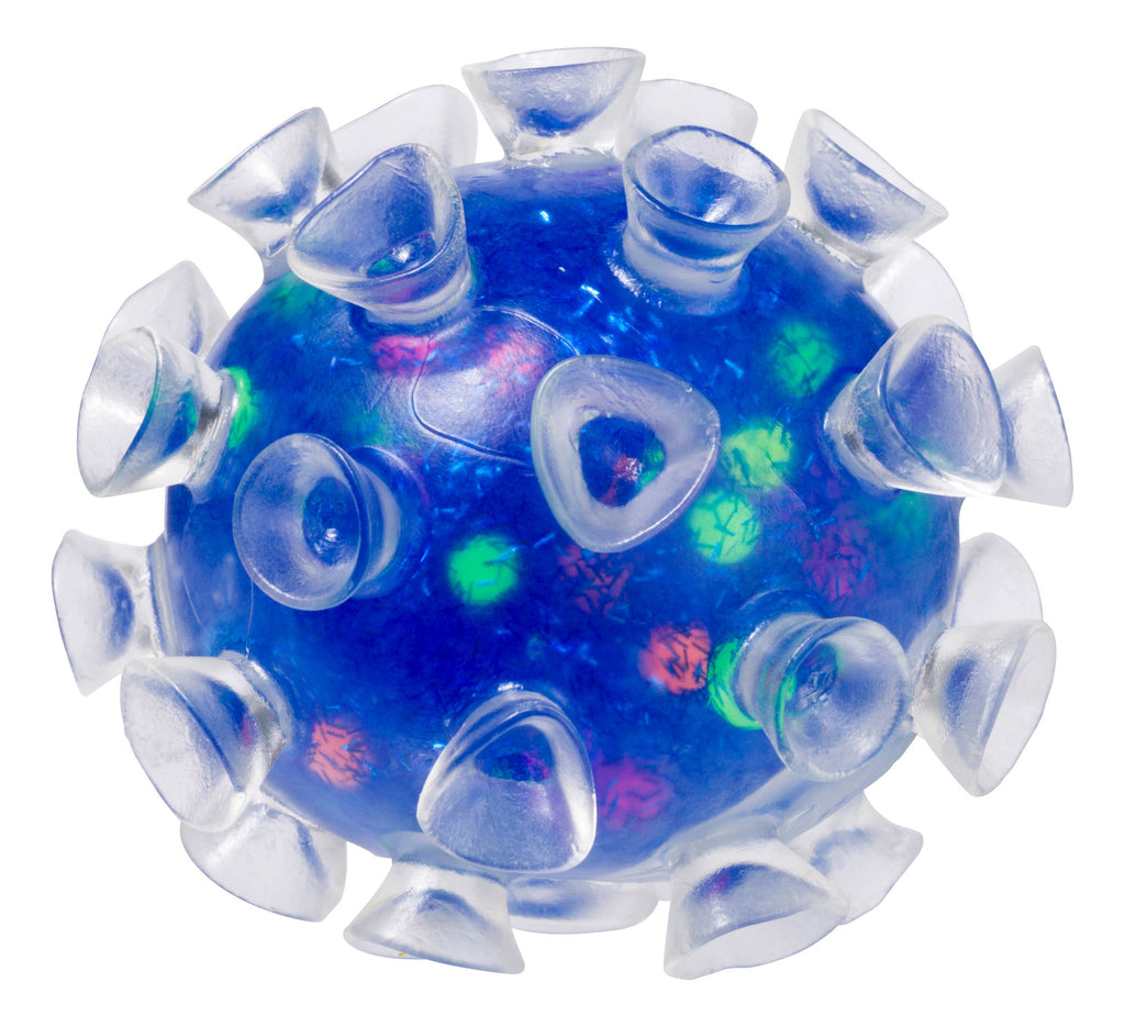 Squishy Sucker Balls, Assorted Colors, Indivdually Packaged