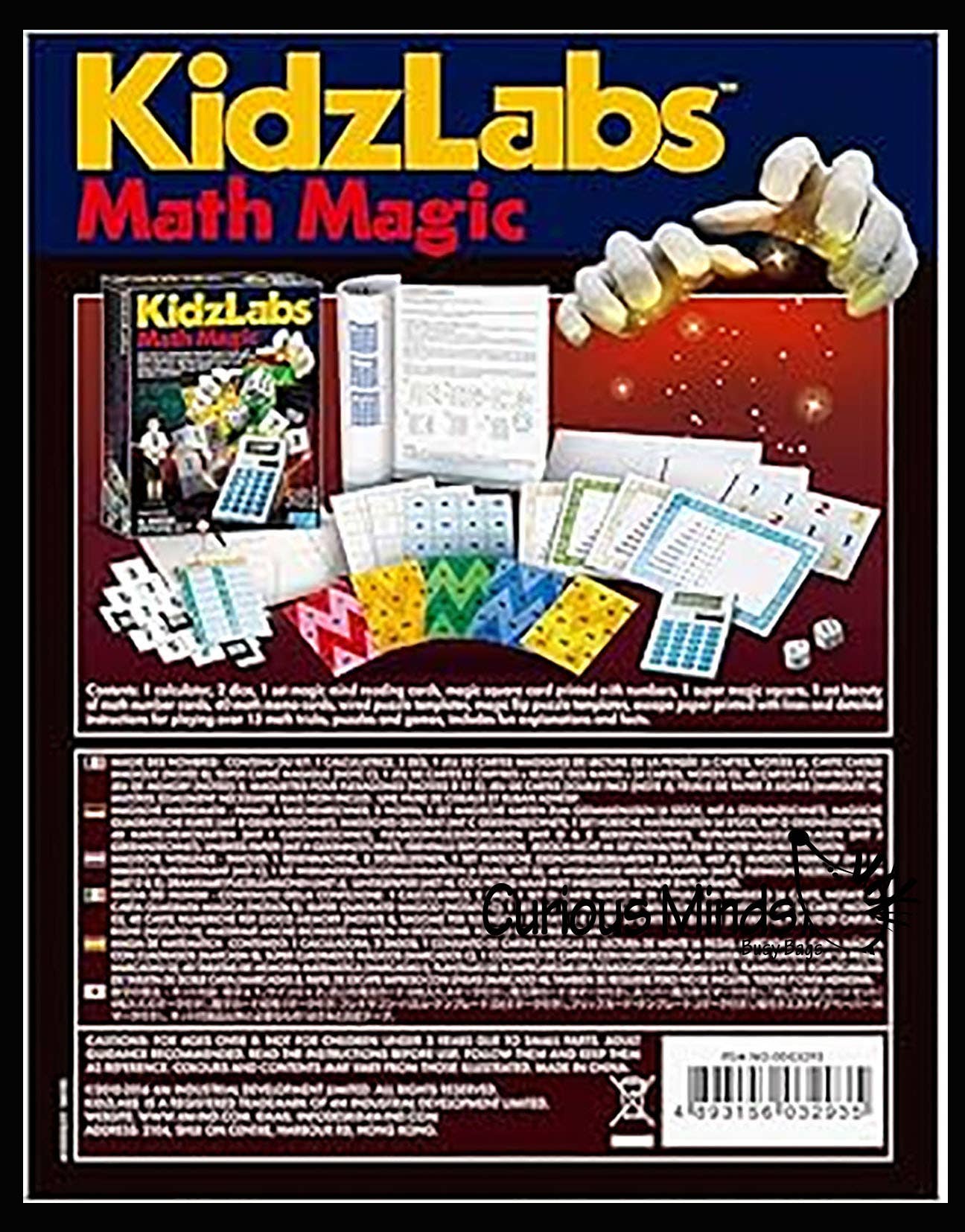 Math Magic - 4M Kidz Labs Numbers and Math Magic Tricks Lear