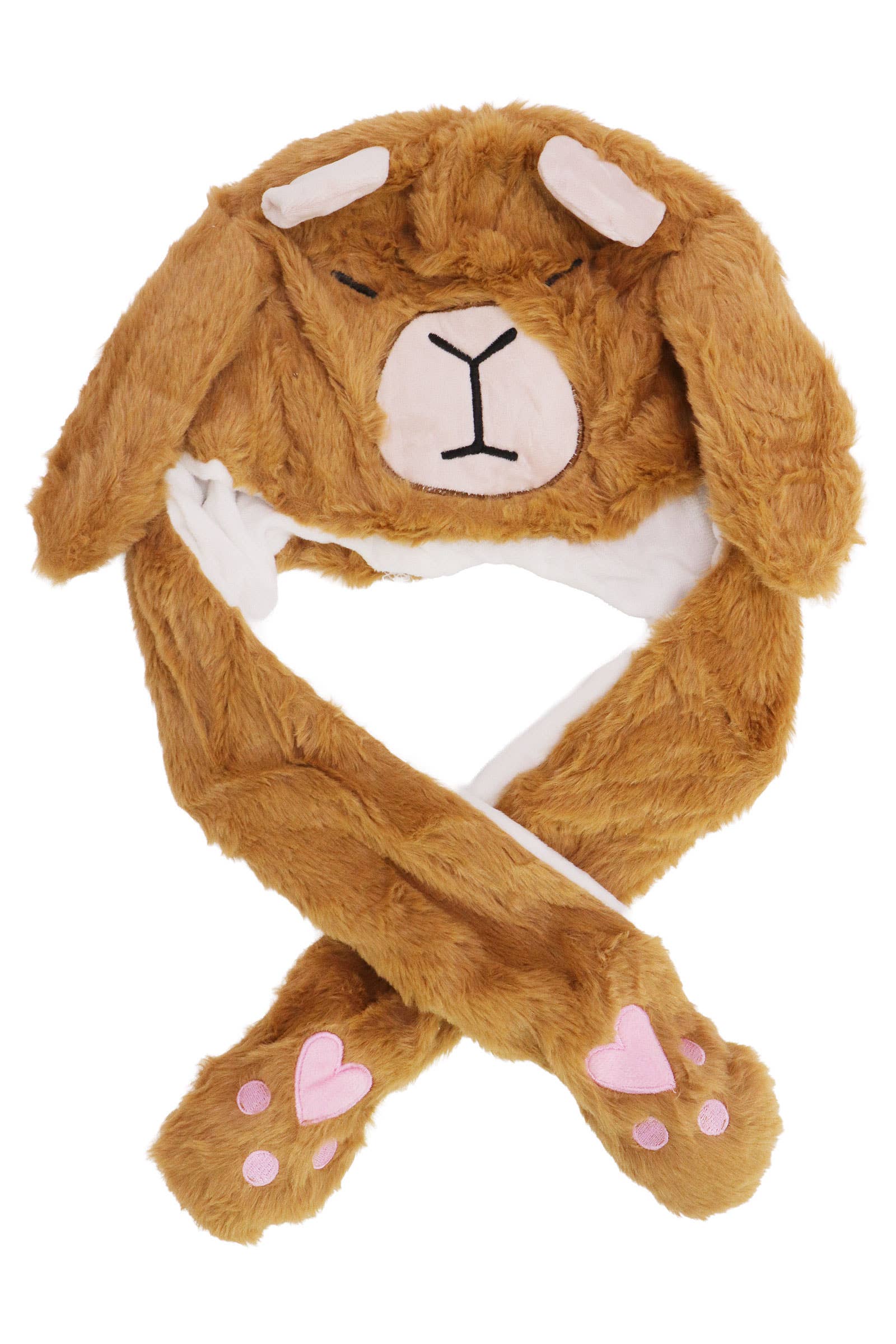 Capybara Led Light-up Ear Moving Fluffy Hat
