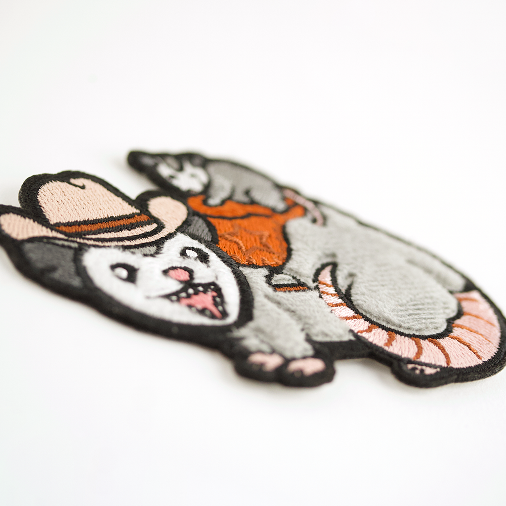 Possum Posse Fuzzy Patch