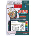Anime Drawing - Japanese Adventures Edition Coloring Book