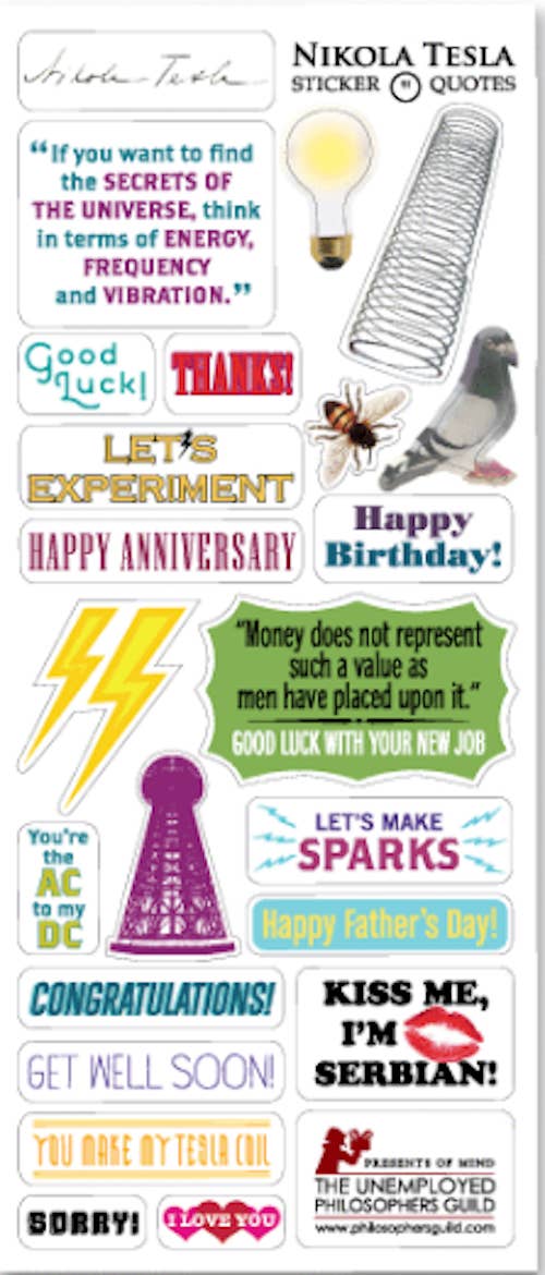 Nikola Tesla Card