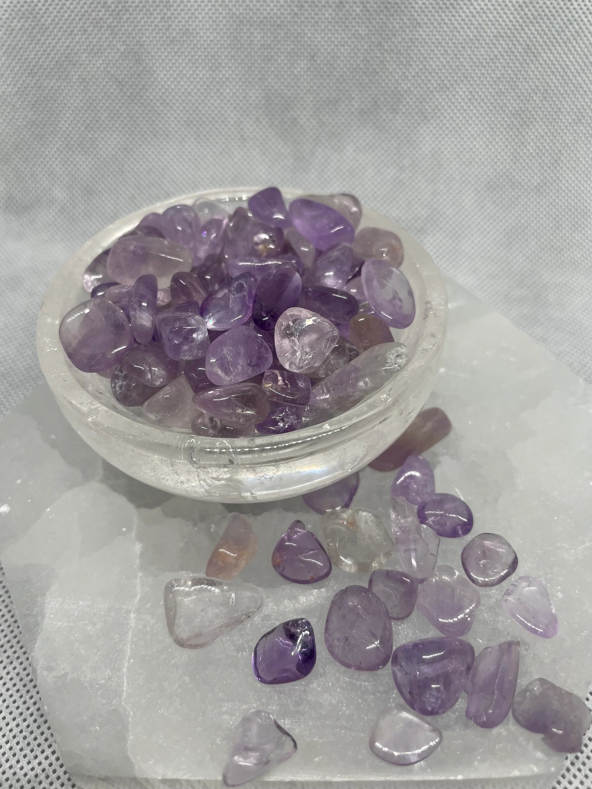 Mini Tumbled Amethyst - 3pcs