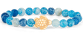 The Journey Bracelet (Sea Turtle): Aqua Blue