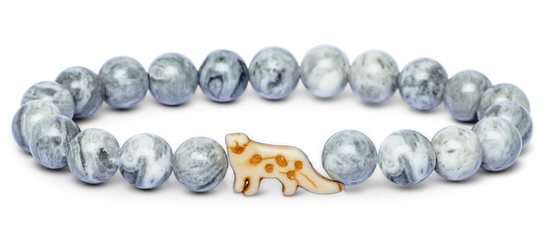 The Ascent Bracelet (Snow Leopard): Alpine