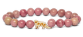 The Ascent Bracelet (Snow Leopard): Wildflower Pink