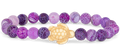 The Journey Bracelet (Sea Turtle): Coral Reef Violet
