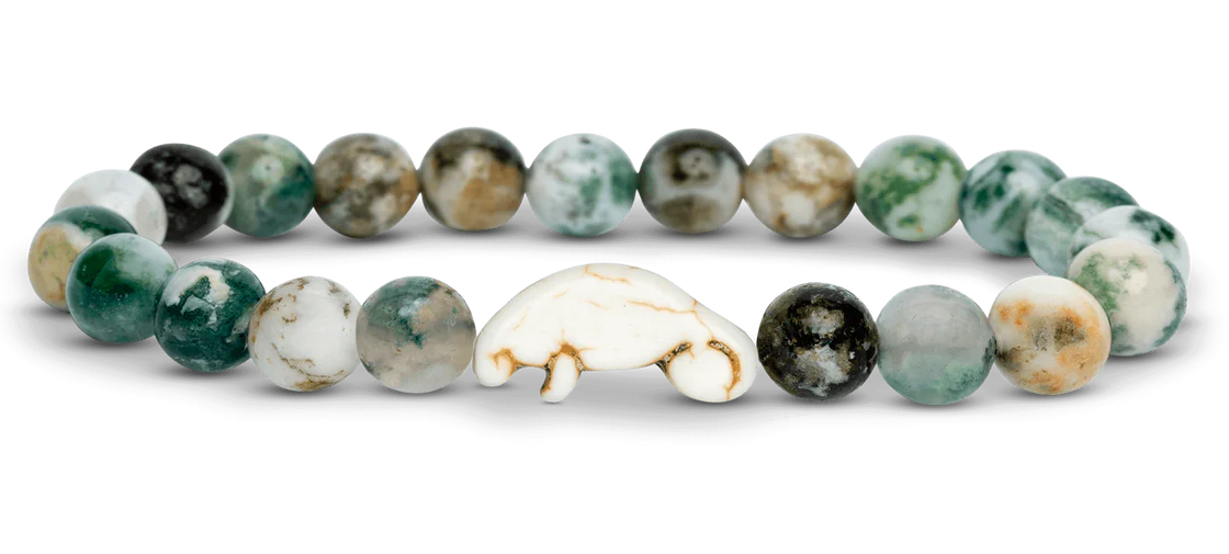 The Drift Bracelet (Manatee): Seagrass