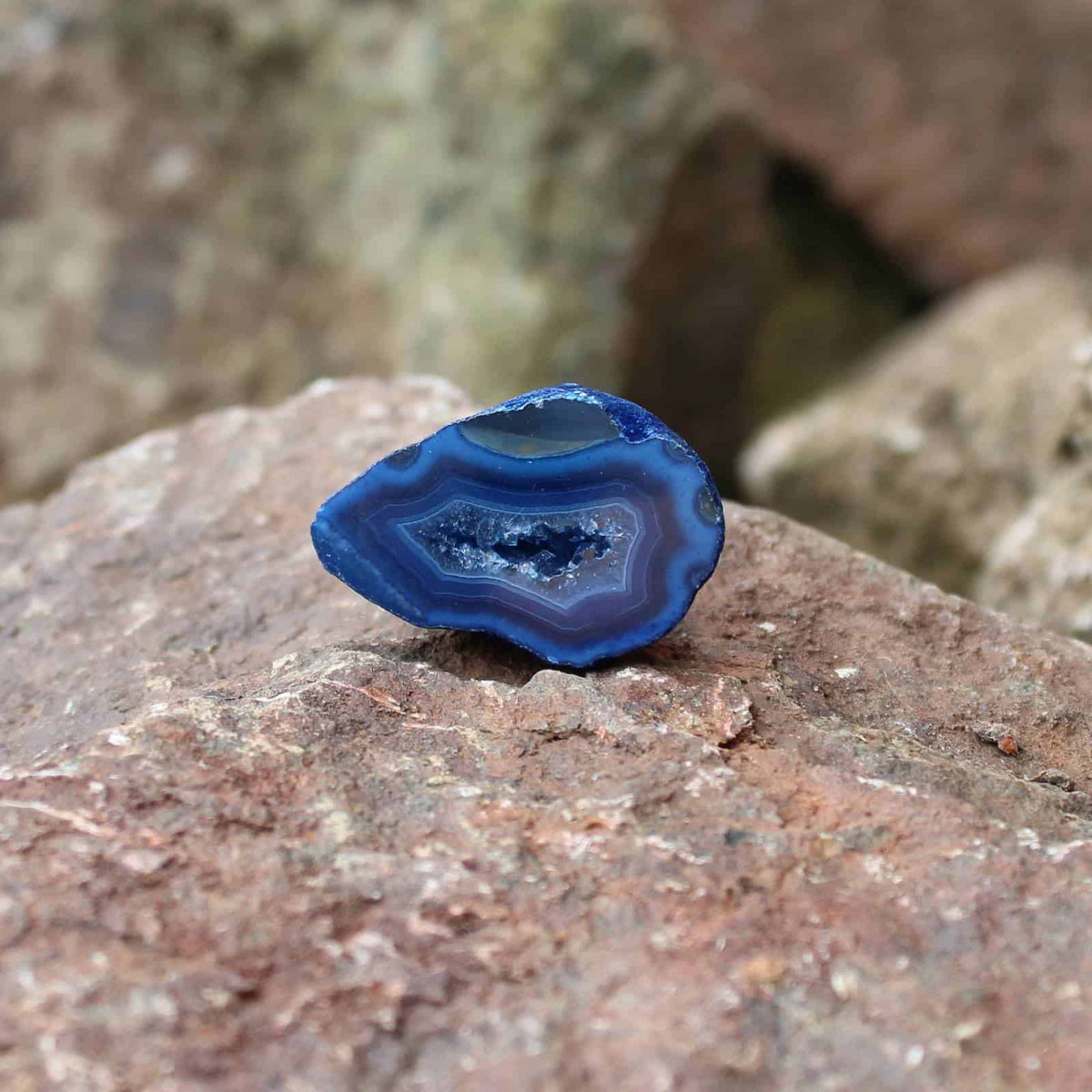 Geodes Mini Dyed Blue