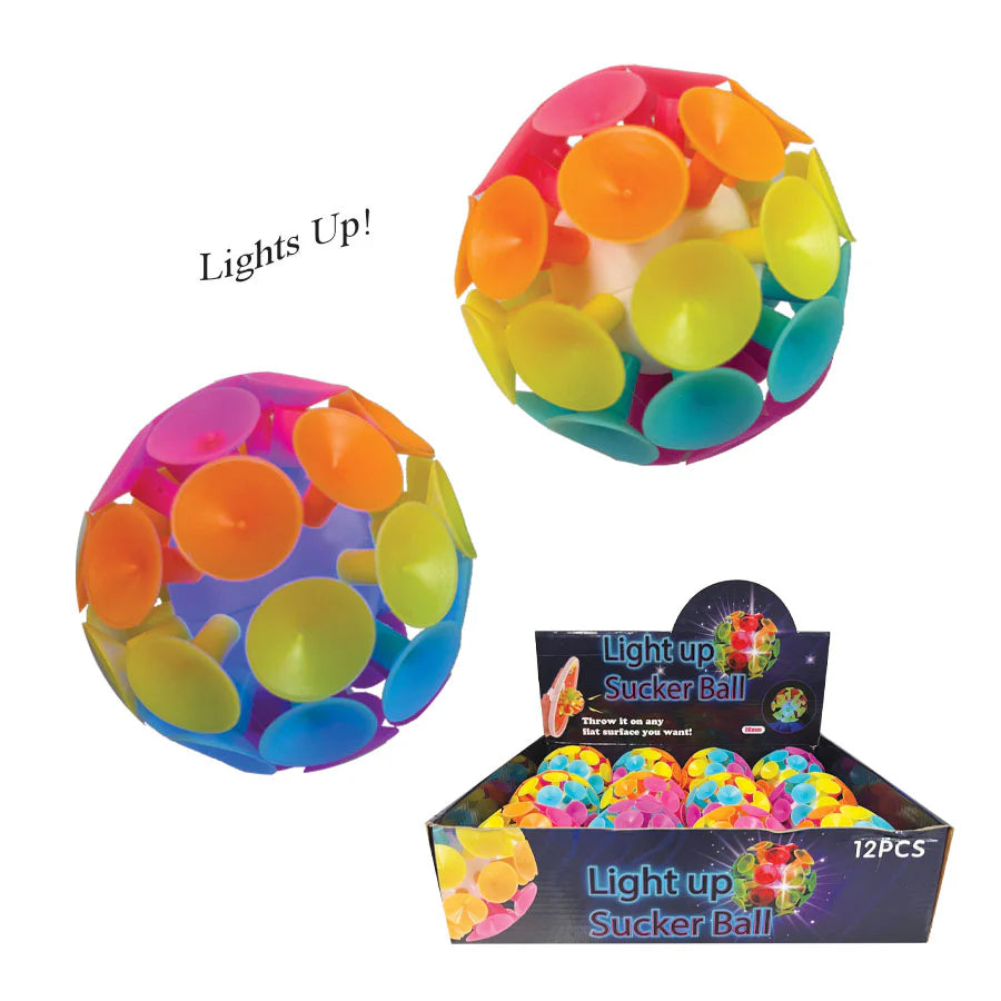 Light Up Sucker Ball