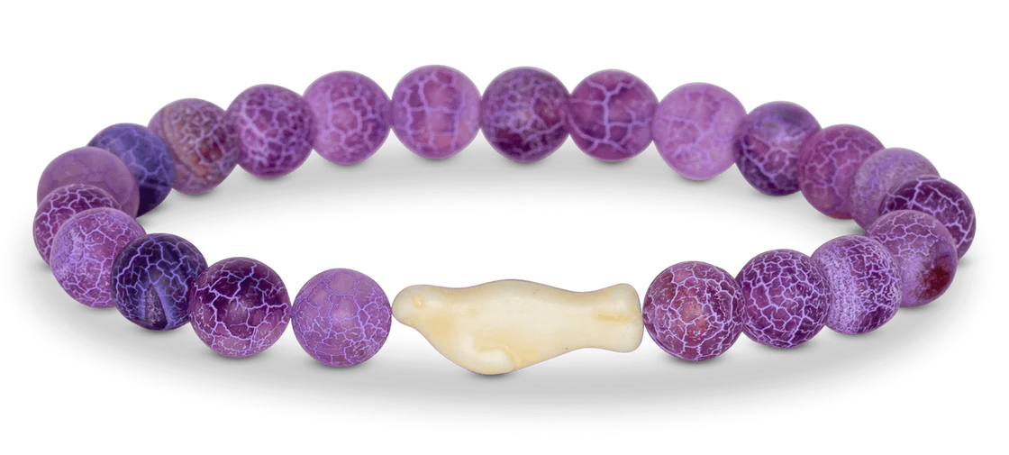 The Glide Bracelet (Seal): Coral Reef Violet