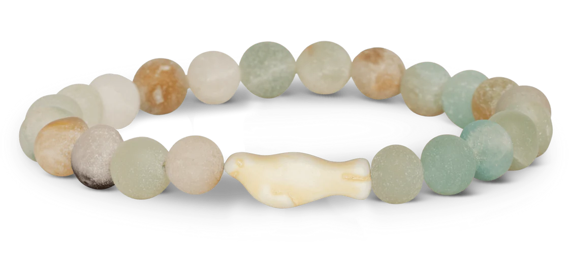 The Glide Bracelet (Seal): Sky Stone