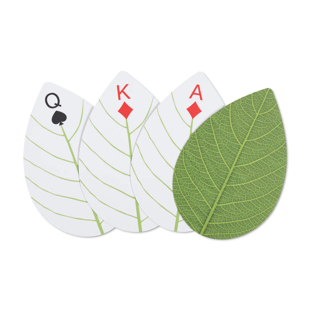 Huckleberry leaf card