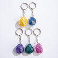 Rainbow Quartz Keychain