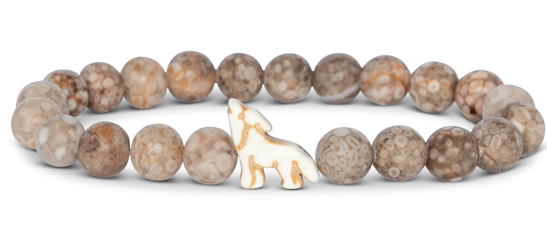 The Scout Bracelet (Red Wolf): Moon